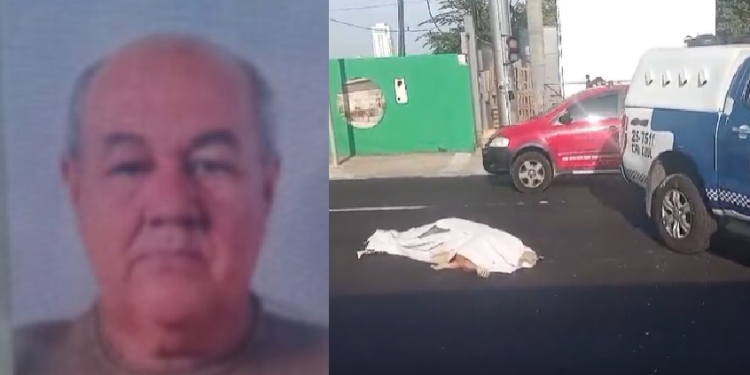 Vídeo: Idoso estava a caminho de posto de saúde e motoqueiro teria furado sinal na Constantino