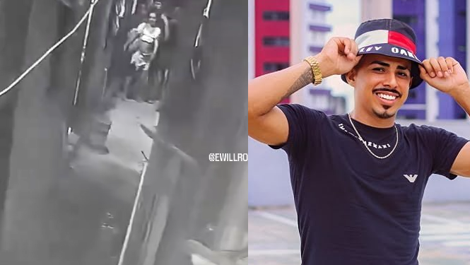Vídeo mostra suspeita de atear fogo em local de gravação de influencer de Manaus; veja
