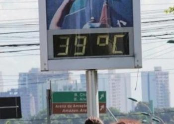 Chegando a 39º C, Manaus bate recorde de calor pelo segundo dia consecutivo