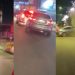 Após bater em dois veículos, estudante de medicina colide contra o poste em Manaus e diz: “vou pagar”