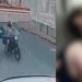 Cabo solto em via pública corta pescoço de mulher que estava na garupa de moto