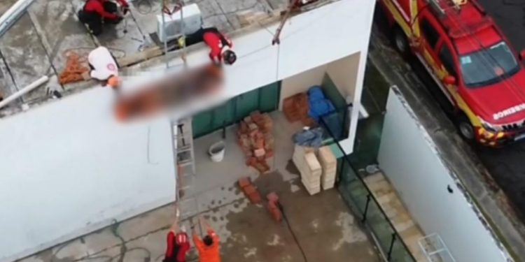 Trabalhador recebe descarga elétrica e morre durante obra em condomínio em Manaus
