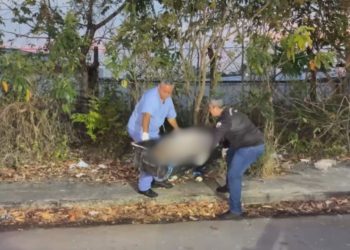 Homem é achado sem vida com sinais de estrangulamento atrás de fábrica no Distrito Industrial