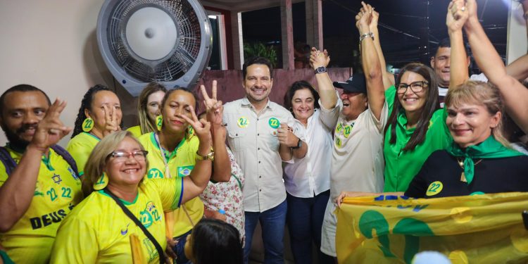 ‘Nossa missão é salvar Manaus’, diz Capitão Alberto Neto em grande evento no bairro da Paz