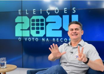 David Almeida defende eixos estratégicos de novo plano de governo durante entrevista à TV Record Manaus