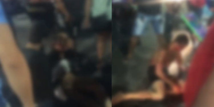 Vídeo: Homem e mulher se contorc3m no chão após ac1dente com moto em Manaus