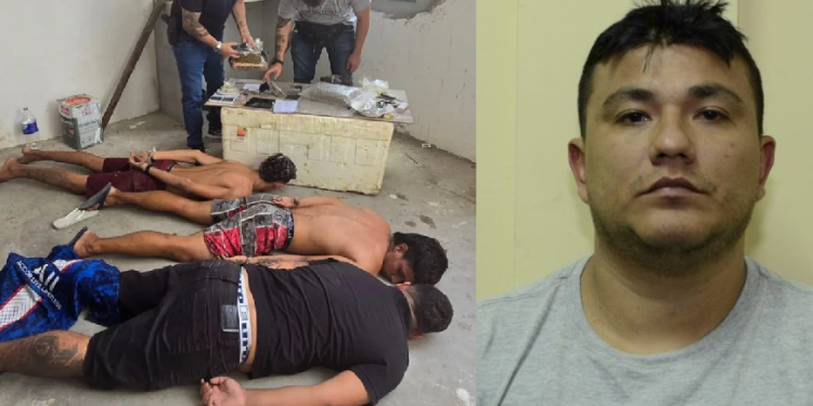 Bocada do ‘Alan Índio’ é desarticulada e quarteto é preso com 40 kg de bagulho em Manaus