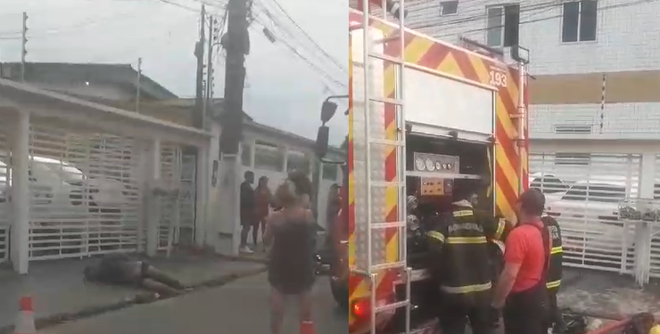 Vídeos: Bêbado, homem vai preso ao colocar fogo em apartamento no Japiim