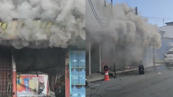 Vídeos: Cachorros morrem durante incêndio no mercadinho ‘Pé de Pano’, no São José