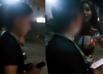 Garanhão tenta sair sem pagar travesti e leva lapada: ‘troca meu dinheiro’; vídeo