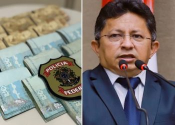 A três dias da eleição, Sinésio Campos é pego com R$ 20 mil em dinheiro vivo no Aeroclube de Manaus