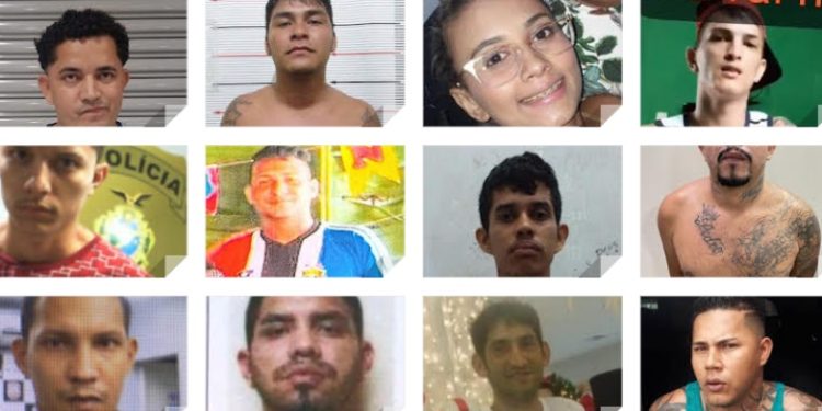 Polícia divulga foto dos bandidos mais procurados do Amazonas