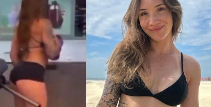 ‘Você constrange as pessoas’, diz homem ao expulsar mulher de shortinho em academia; veja