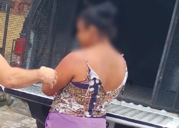 Durante discussão, filha avança no pai de 60 anos com terçado e acaba presa