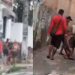 Morador flagra galerosos arrastando c0rpo de rival no beco em Manaus; veja o vídeo