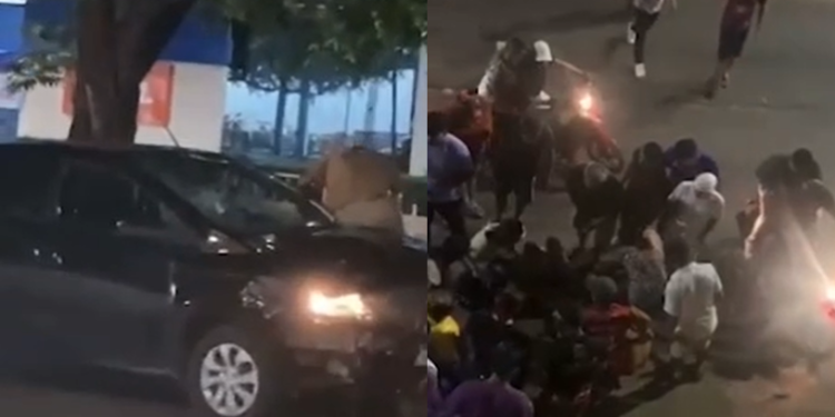 Vídeo: Carro atr0pela casal em motocicleta e arrasta por 50 metros em Manacapuru