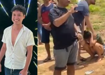 Vídeo mostra choro da família de pedagogo que caiu do barco e m0rreu no AM