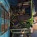 Casa e veículos são atingidos por ônibus da Via Verde na Compensa