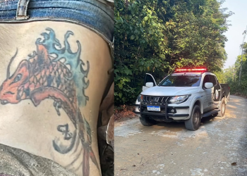 Cheio de tatuagens, homem é encontrado m0rt0 em rede e com orelha c0rtada na AM-010