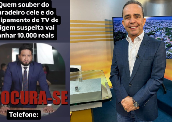 Ronaldo Tiradentes oferece R$ 10 mil para quem tiver informações sobre Alex Braga