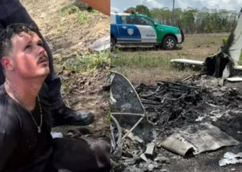 Vídeo: piloto de avião abatido pela FAB por suspeita de tráfico sobrevive no Amazonas