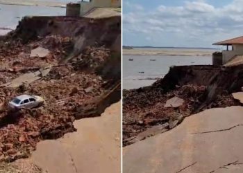 Vídeo: governo do AM confirma ao menos uma morte em deslizamento de Manacapuru