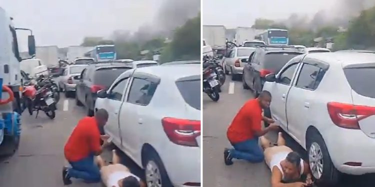 Vídeo: PM e bandidos trocam tir0s, dois m0rrem e quatro ficam ferid0s