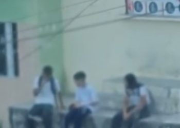 Fardados, alunos são gravados usando drogas no bairro Colônia Terra Nova; veja o vídeo