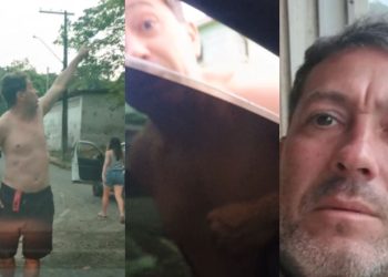 Vídeo: Funcionários da Vivo são ameaçados por homem armado em Manaus: 'falou pra eu ajeitar a internet dele'