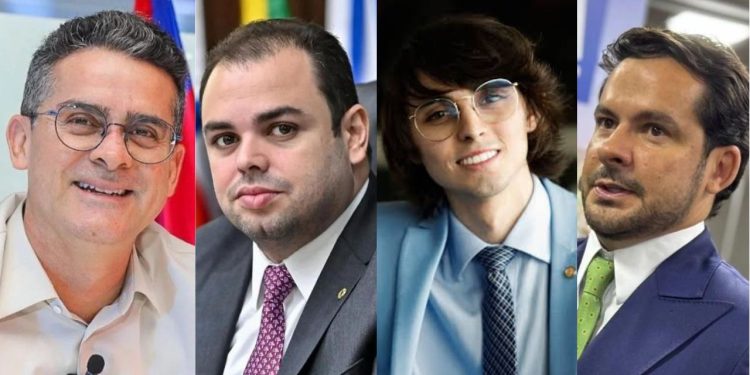 Pesquisa Real Time Big Data: David Almeida tem 31%, Roberto Cidade, 23%, Amom e Alberto empatados