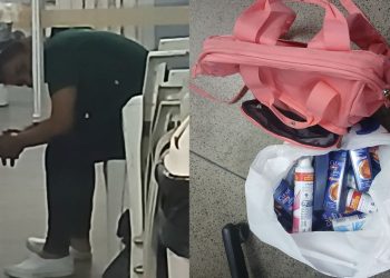 Seguranças pegam mulher roubando desodorantes e shampoos na zona centro-sul de Manaus