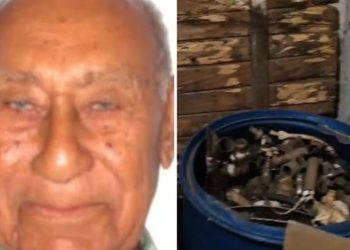 Idoso é mort0 a paul@das e colocado dentro de barril após cobrar aluguel de inquilino