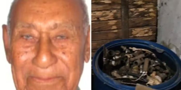 Idoso é mort0 a paul@das e colocado dentro de barril após cobrar aluguel de inquilino