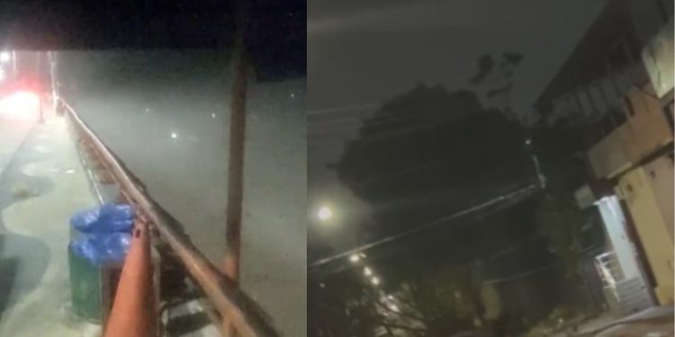 Vídeos: Vento e chuva forte deixou população de Manaus assustada: ‘estou com medo até de dormir’