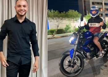 Vídeo: Motociclista colide contra o poste em Manaus e m0rre; passageiro ficou ferido