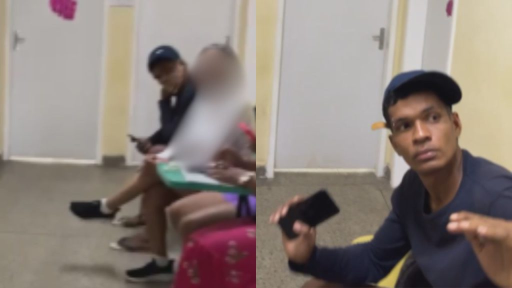 Filho que ameaçou o pai é preso ao lado da mãe dentro de UBS no Nova Cidade; VÍDEO