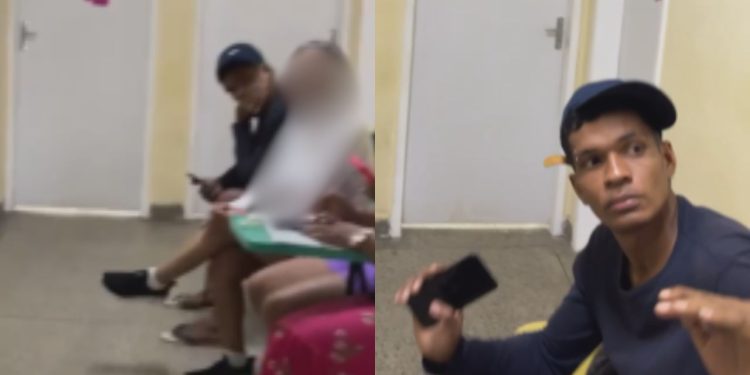 Filho que ameaçou o pai é preso ao lado da mãe dentro de UBS no Nova Cidade; VÍDEO