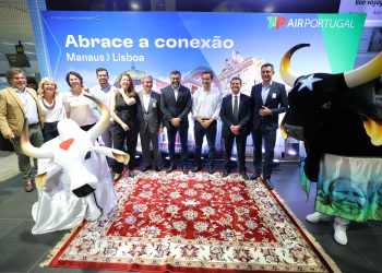 Na reinauguração do voo Manaus-Lisboa, Wilson Lima destaca incentivo para ampliar voos internacionais