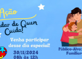 Ação social ‘Cuidar de Quem Cuida!’ oferta serviços jurídico e psicológico no Petrópolis neste sábado (30)