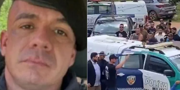 Acusado pelo MP de cometer crimes no AM, policial é ovacionado pelo povo vídeo