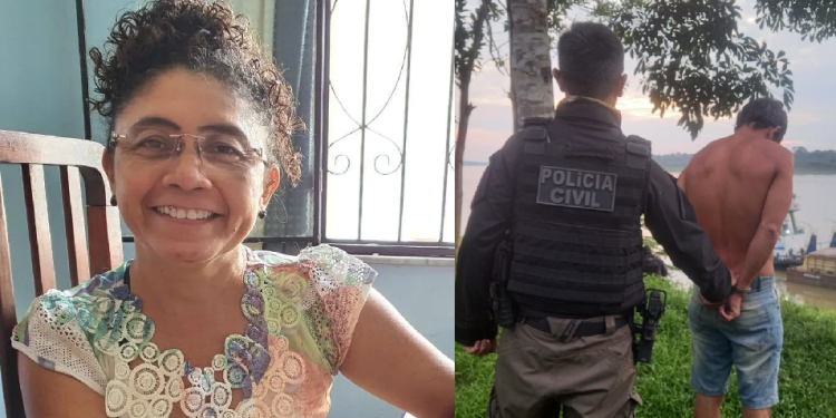 ‘Juca’, suspeito de m@tar professora atrás da casa dela na Cidade Nova é preso no interior do AM