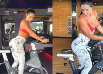 Blogueira é expulsa da academia por não saber usar os aparelhos com decência 