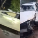 Vídeo: Mulher cap0ta várias vezes com o carro no bairro Compensa