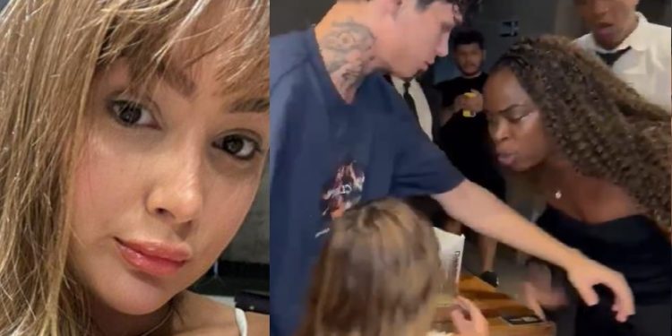 Criadora de conteúdo para adultos é agredida por esposa ciumenta no bar; vídeo