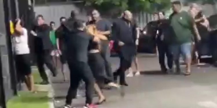 Vídeo: em Manaus, festa no Caritó termina na base da p0rrada