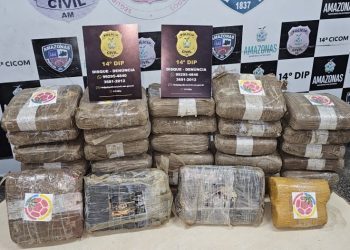 Homem é preso em Manaus depois de receber R$ 1 mil para transportar R$ 100 mil em drogas