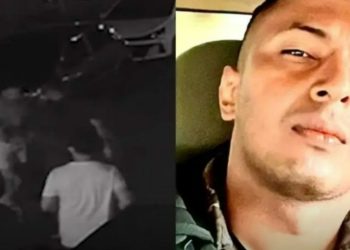 Vídeo: câmera flagra momento em que PM mata colega de farda durante festa só para policiais 