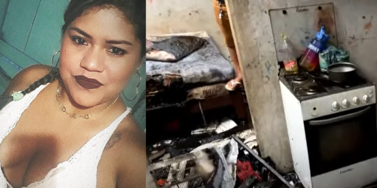 Vídeo: Incêndio acaba com casa de grávida e pai dela cai do telhado ao tentar ajudar