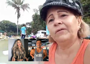Vídeo: ‘Encontre a assassina Rosa Tavares’, clama mãe de pers0nal trainer em cemitério de Manaus