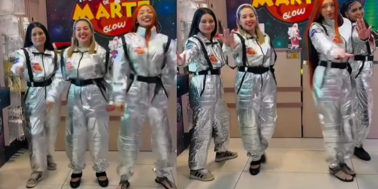 Ruivinha de Marte veste funcionárias de astronautas e se irrita com críticas: ‘calem a boca’